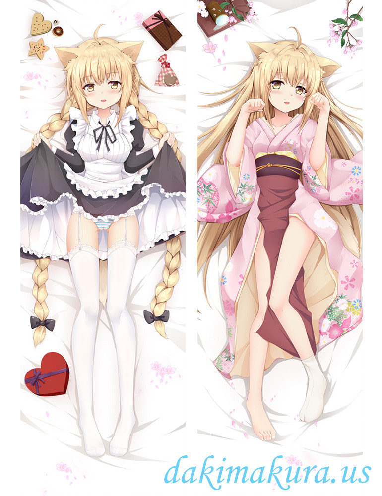 Yuzu - Konohana Kitan Anime Dakimakura Japanese Hugging Body Pillow Cover